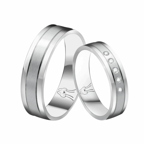 Verlovingsring A2 zilver