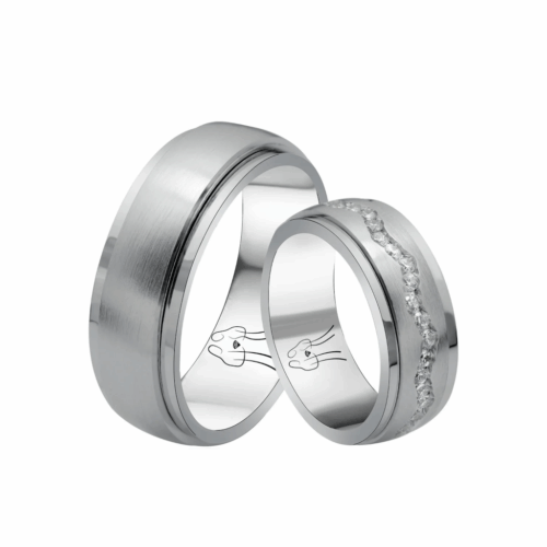 Verlovingsring A8 zilver